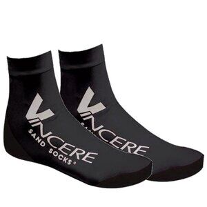 Vincere Neoprene Sand Socks Volleyball Size Small Black & White USA Made Small